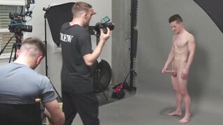 Newbie in porn industry anal fucked by big cock