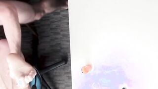 Officer catches young thief and hammers his tight ass bare