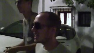 Fun night out turns into bareback style threesome