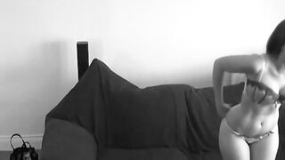 Stunning UK beauty receives cum in mouth after blowjob