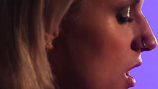 Busty chick seduces guy into hard and passionate pounding