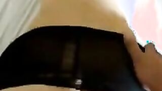 I Fuck this Nylon Bitch deep and hard in the Ass