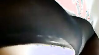 I Fuck this Nylon Bitch deep and hard in the Ass