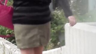 Youthful Japanese angels covertly peeing all over town
