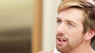 Horny and sexy hunks get naughty when they are alone