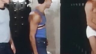 Gay trio with athletic looking dick munchers
