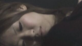 Pretty Japanese babe climaxes while playing with herself