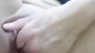 Busty Stepsister fingering her wet pussy upclose