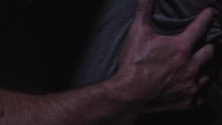 Hunks Cade and Jackson have bareback sex in a garage