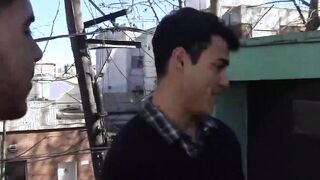 Faceless straight jock breeding ostensibly for money