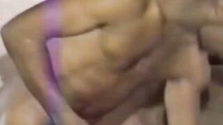 He jerks off his rockhard dick a hot black man with an afro haircut