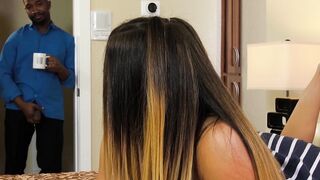 White babe gets fucked by BBC and loves every bit of it