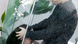 Babe with pretty little pussy gets her butt and puss drilled
