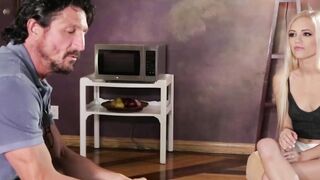 Young babe Alex Grey is nailed balls deep before facial
