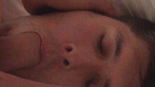 Young man plays with his sexy feet before drilling his ass