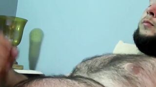 Straight dude watches TV while he gets sucked off by Joe