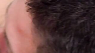 Hardcore smoker frat bro throatfucked me while smoking