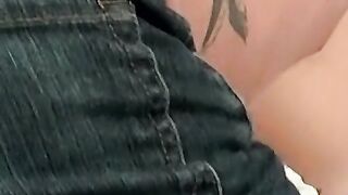 Handsome frat guy teases fratmates nipple after smoking