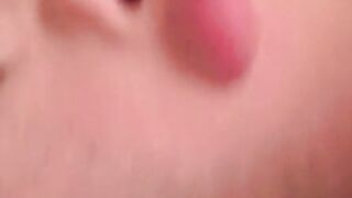 Handsome frat guy teases fratmates nipple after smoking