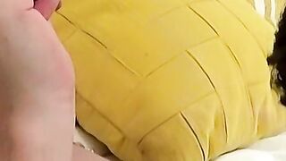 Handsome frat guy teases fratmates nipple after smoking