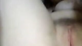 Stepsister fingers her pussy for you