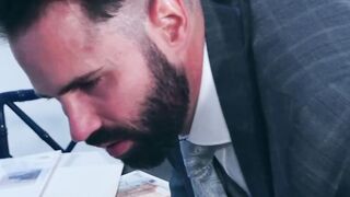 Sexy employee gets some rough ass pounding from horny boss