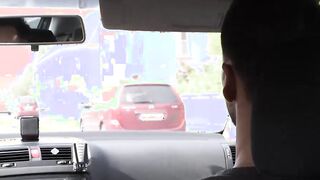 Hot Angelo Godshack jacks off in exchange for a car ride