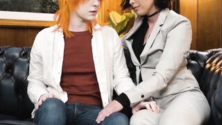 Redhead Jean Hollywood pleasures lusty doctor Casey Calvert