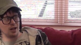 British chick with big tits goes for passionate blowjob