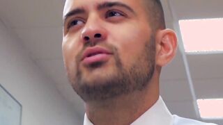 Tasteful men Salvador Mendoza and Robbie Rojo fuck hard