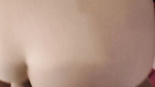 Big booty babe blows a fat dick and takes it from behind