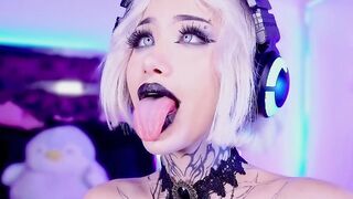 Emo E-Girl of the Dark Arts
