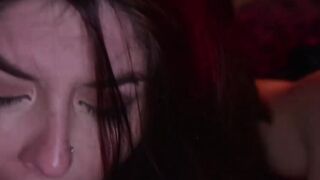 Stepbro anal fucks bound stepsis in threesome