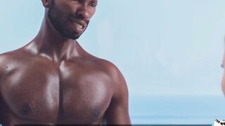 Blonde 3D Hottie Rides BBC Beach Sex