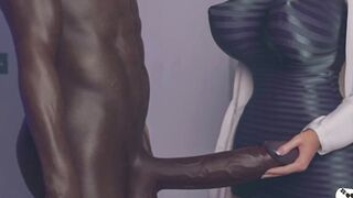 MILF Diana Loves BBC Rough Sex 3D HENTAI