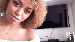 White StepDad Comforts Ebony Daughter Milu Blaze