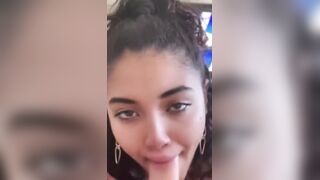 Big Tits Babe Blowjob Exposed