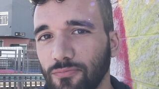 Bearded guy has his first raw sex experience and loves it