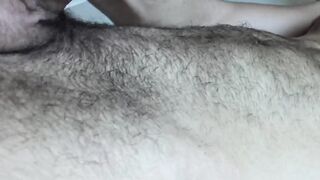 Bearded guy has his first raw sex experience and loves it