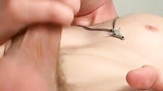 Giving my cock the pleasure it deserves as I blow my puffs