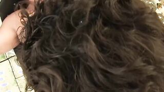 Older studs enjoy bareback session on bondage swing tool