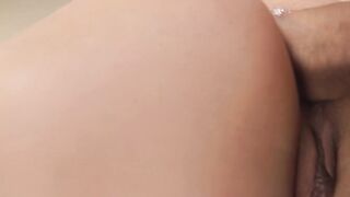 Delectable Euro slut gets her filthy ass destroyed by stud