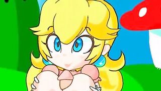 Princess Peach hot teen sex