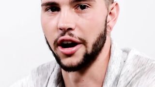 Solo masturbation session with inked bearded homosexual Hoe 2
