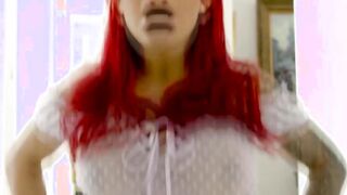 Big ass Tbabe and her bf fuck her slut stepsister
