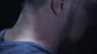 Attractive stepson dicksucking daddy at gloryhole