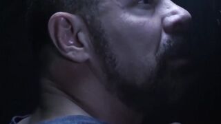 Attractive stepson dicksucking daddy at gloryhole