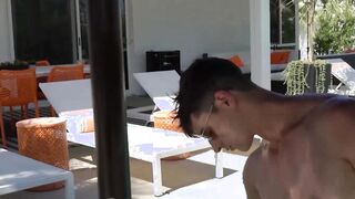 Jack Bailey a horny twink nailed the attractive athlete Taylor Reign