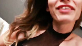Buttplugged Korra Del Rio spills load in tranny solo