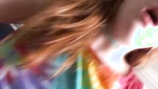 Perfect Redhead StepSister Rides Cock be